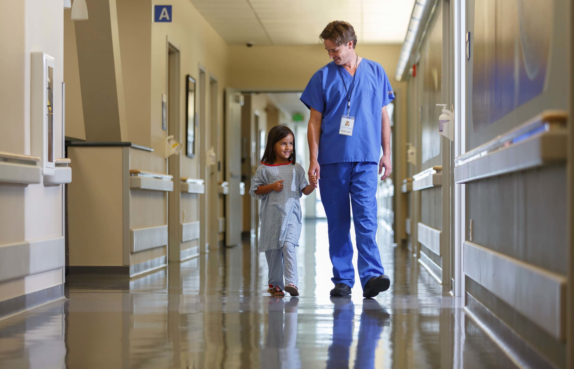 doctor with child patient