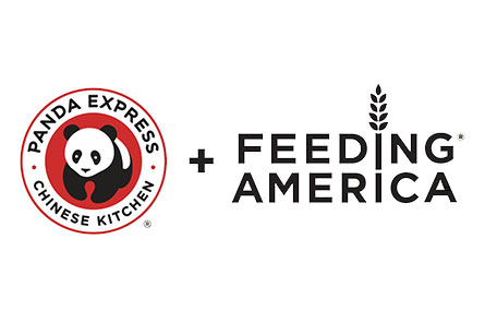 Panda Express and Feeding America logos