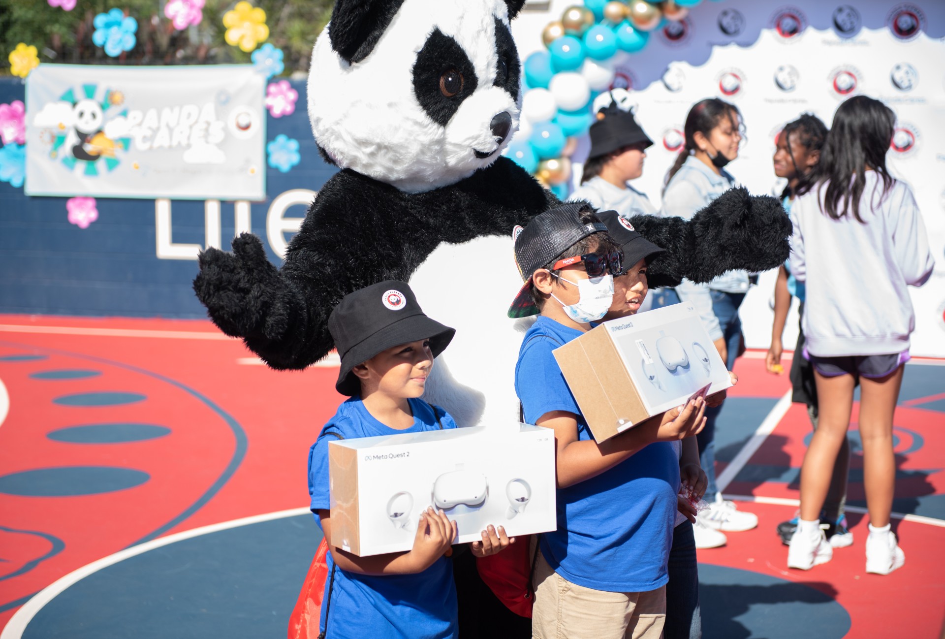 Panda Cares Sparks Joy during Panda Cares Day at over 110 Boys & Girls