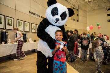Panda Spreads their Christmas Giving Spirit